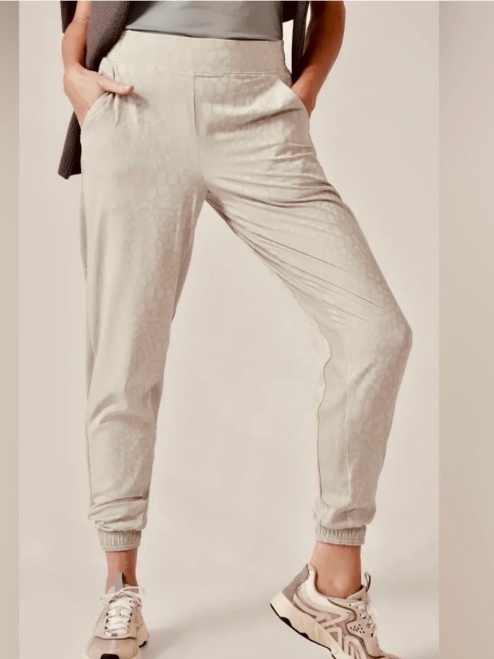 Athleta Brooklyn Textured Jogger Pull On Size 0